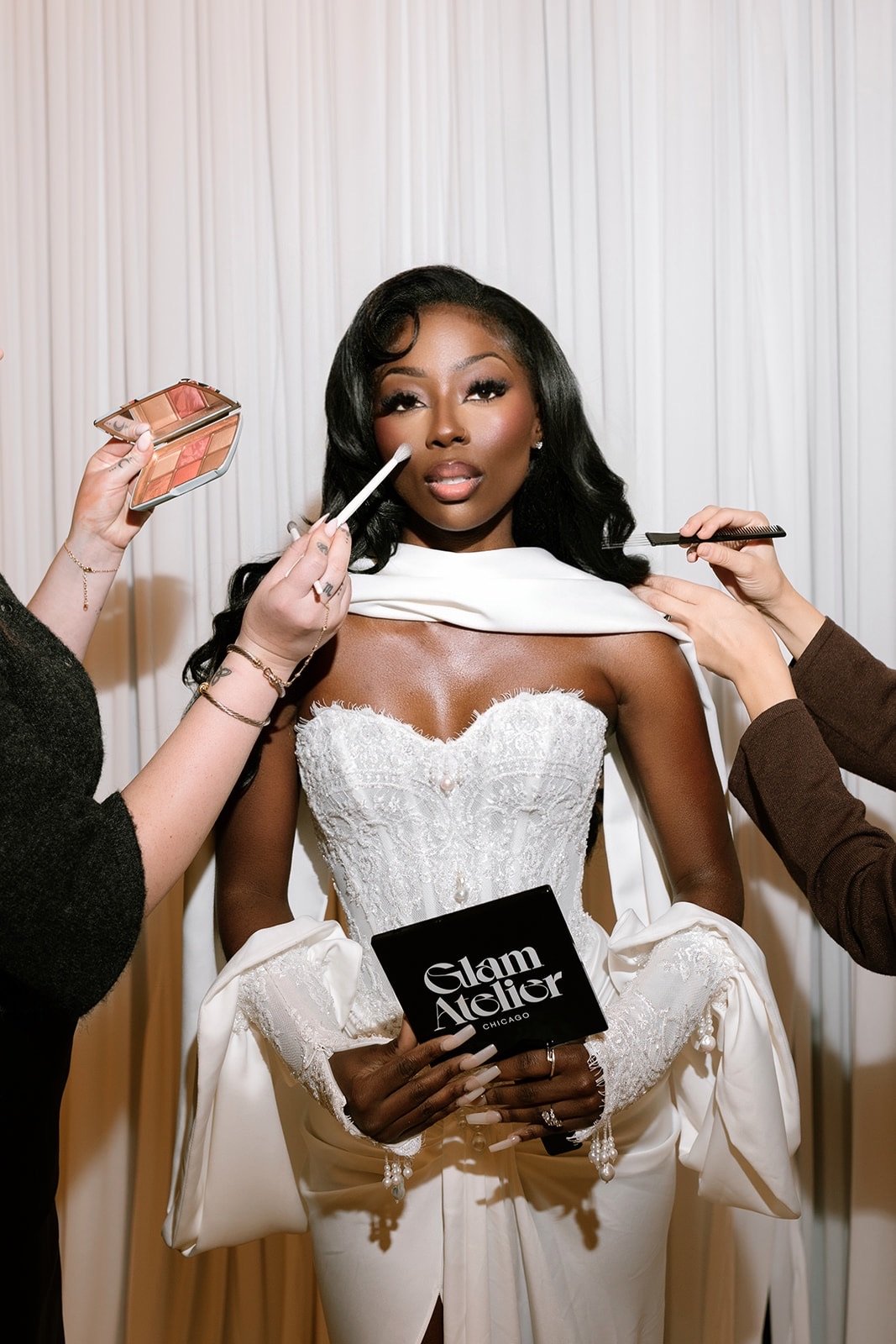 Behind the scenes with Glam Atelier