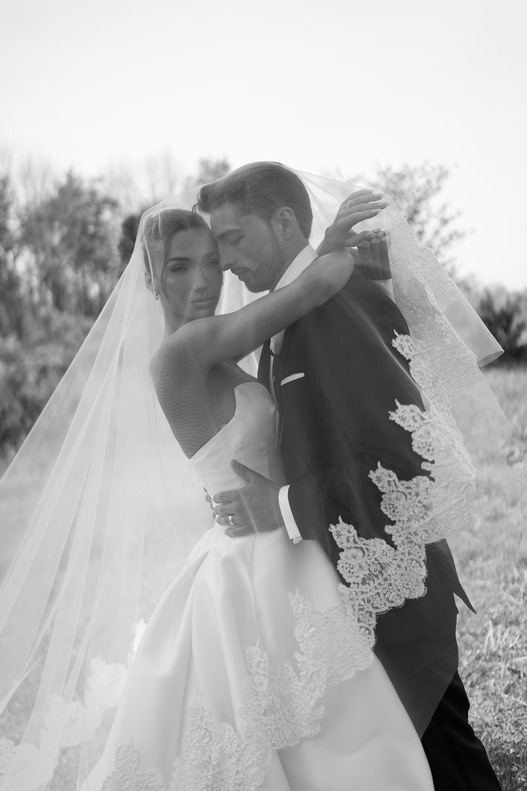 Glam Atelier bride and groom