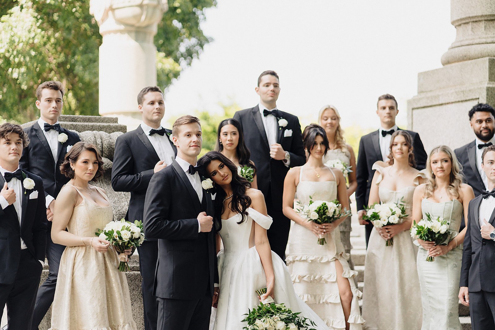 Glam Atelier full wedding party